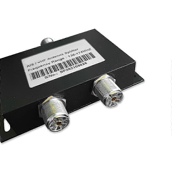 MA-Splitter VHF Splitter Tovejs VHF Antenne Strømdeler 136-174MHz Strømdeler Splitter UFL Fe