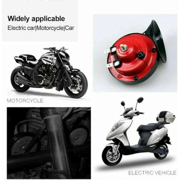 300db Super Toghorn 12v 300db Super Toghorn Til Lastbiler SUV Bil Båd Elektrisk Horn Motorcykler Højt Toghorn