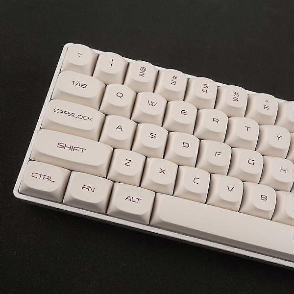 126 Taster Søte Graffiti Keycaps Ma Profil Tykke Pbt Dye Sub Keycaps Mekanisk