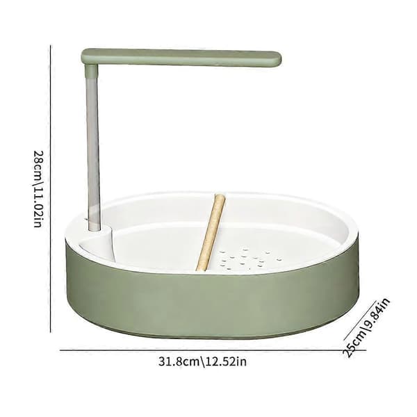 Fugledusj Fuglebur Tilbehør med Fontene, O1Z5