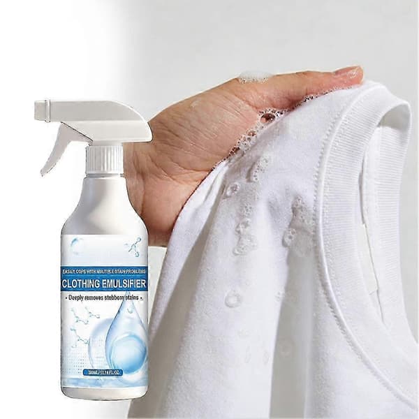 Klesemulgator, ikke-ionisk vaskemiddel forbehandling, flekkfjerner for klær 300 ml 3PCS