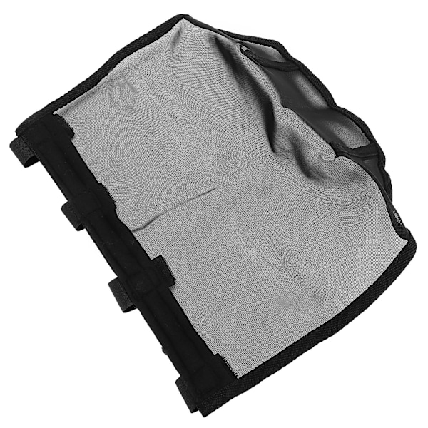 Hästnos Skydd Andningsbar Teslin Hästnos Flugmask för Hästar AnsiktsskyddL