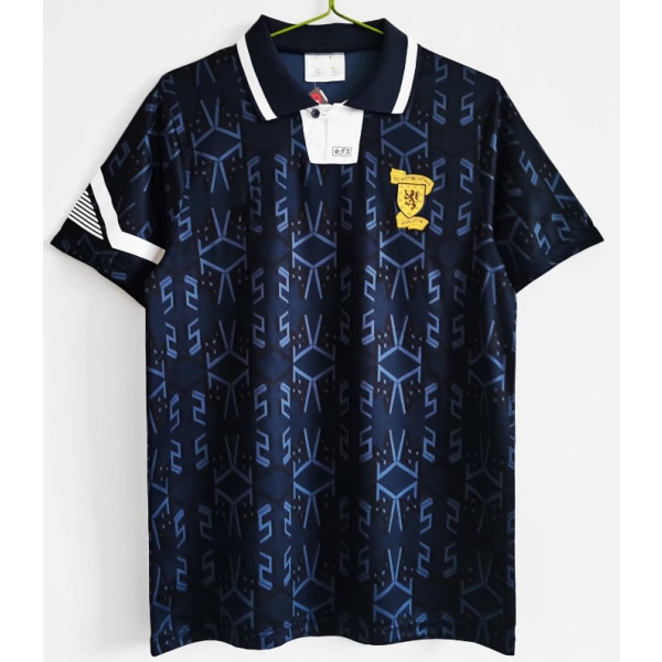 92-93 säsongen hemma Skottland retro jersey tränings T-shirt Beckham NO.7 S