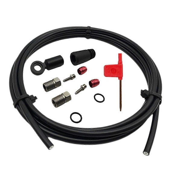 Cykelslang för hydraulisk skivbroms, 2 meter, kit för SRAM Flat Mount HRD Red Force Apex cykelbromsanslutning