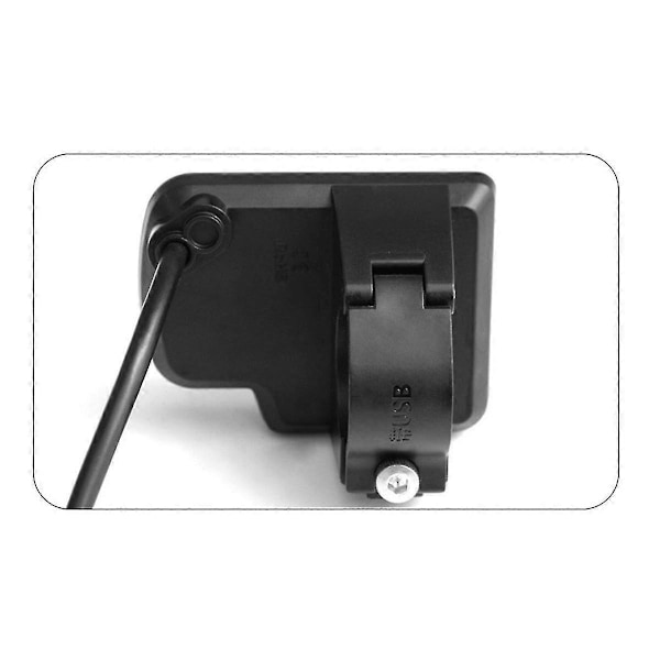 EN06 LCD Cykeldisplay Meter Speedometer med Lysstik 6pin Vandtæt Ledning 24V 36V 48V Elektrisk Cykel Display Panel