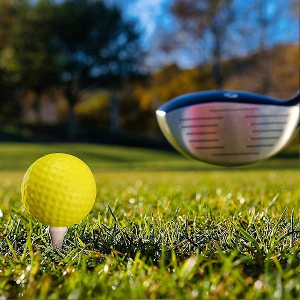 20 stk. Golføvebolde, Skumbolde, Golftræning Indendørs og Udendørs, til Slagmåtte i Baghaven