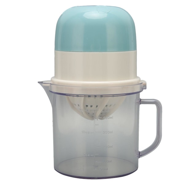 Bärbar Manuell Juicer Enkel Mini Press Juicing Kopp Hem Liten Manuell Fruktjuicer Himmelsblå