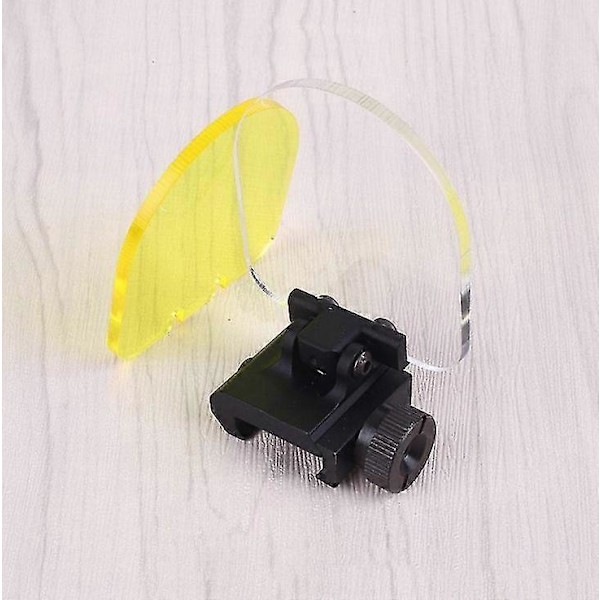 20 mm Base Holografisk Skærm Foldbar Holografisk Øjenbeskyttelse Tofarvet Plexiglas Træbeskyttelse Holografisk Skærm