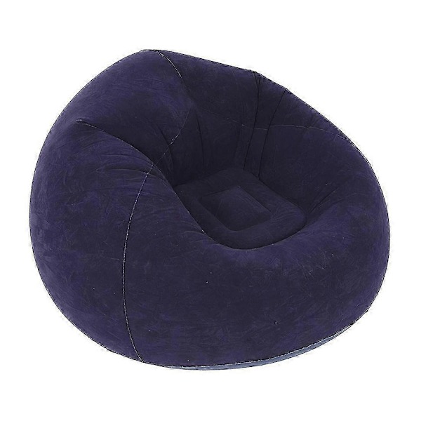 Lämplig för uppblåsbar soffstol flockning PVC trädgård lounge sittsäck utomhusmöbler camping backpacking väska
