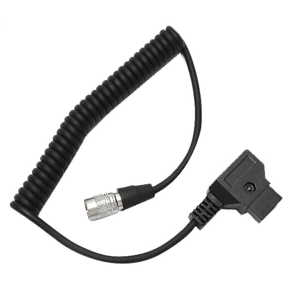 688 633 Zoom F8 Strömkabel Dtap Till Hirose 4 Pin Hane Kontakt Spiralfjäder Strömkabel