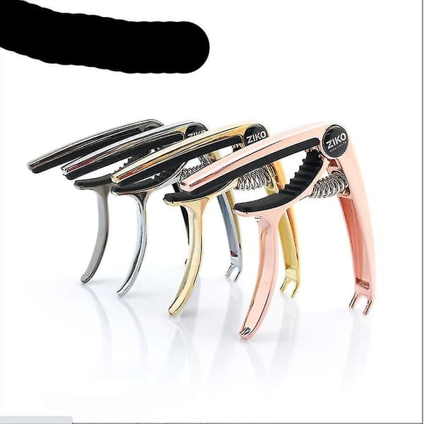 Gitar Capo for Elektriske Gitarer og Akustiske Gitarer Inkludert Capo, Gitartilbehør, 2 i 1 Streng