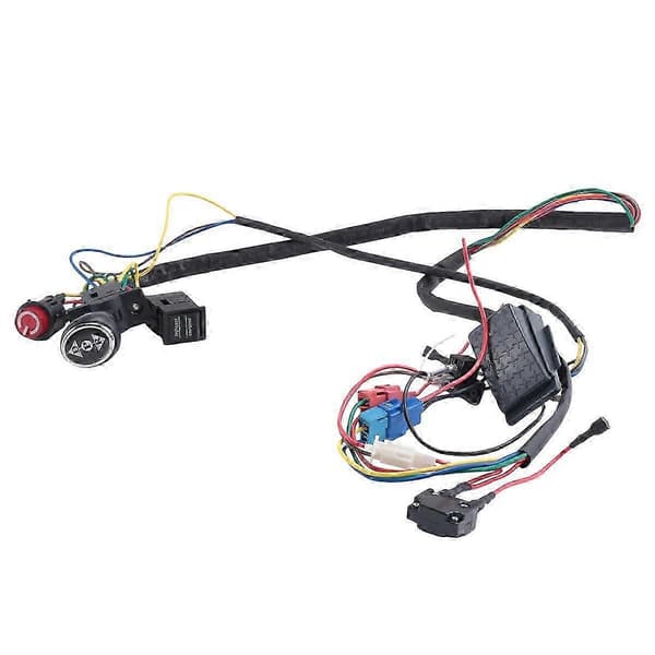 Børne Elbil DIY Modificerede Ledninger og Switch Kit, Børne Elbil 4WD Ride on Legetøj Tilbehør