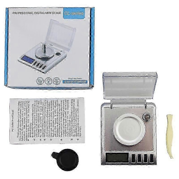 Smart Weigh Gem20 Högprecisions Digital Smart Våg 20x0.001g. Idealisk För Vägning av Ädelstenar, Smycken och Andra Värdesaker