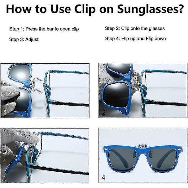 Clip-on Solglasögon för Barn Polariserade Junior Clip-on Solglasögon över Receptbelagda Glasögon UV-Skydd Flip Up Solglasögon för Pojkar Flickor