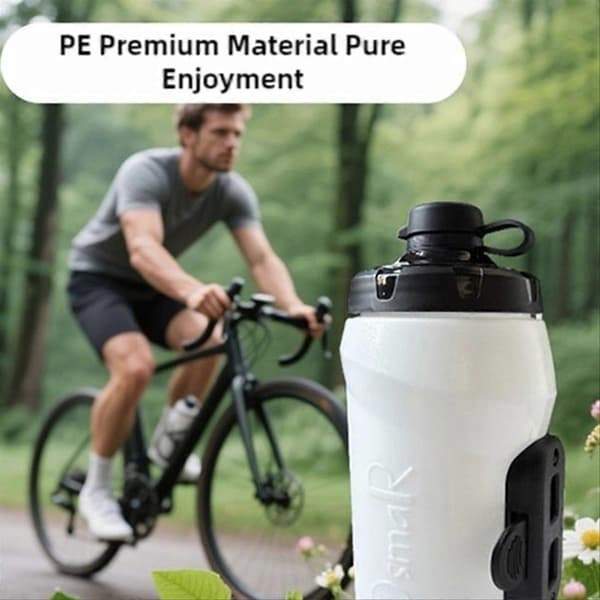 Cykel Magnetisk Snabbkoppling Vattenflaska 600ml Orange