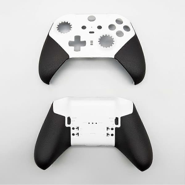 Til Xbox Elite 2 Etui Trådløs Controller Erstatningshus Skal Frontplade Front Bagside Bunddæksel B Black & white