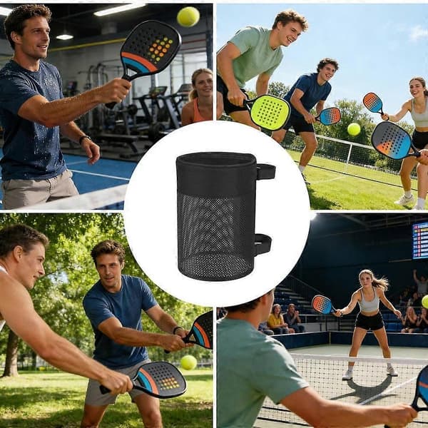 Pickleball opbevaringstaske Sammenfoldelig Pickleball Organizer Pose Boldopbevaringstaske Pickleball Bold