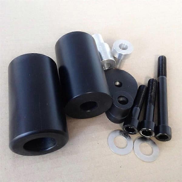 Helt ny Frame Slider Falling Protector til Suzuki GXSR600/750 2001-2003 Sort