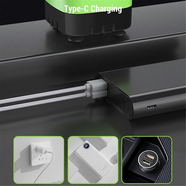7800mah Portabel Duschpump Uppladdningsbar Elektrisk Duschpump Orange
