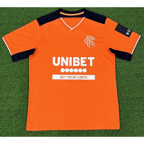 Ny vintage Orange Rangers T-shirt för fotbollsträning Beckham NO.7 M