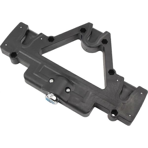 Motorcykel Sidetaske Quick Release Låsebeslag Universal Sidetaske Quick Lock Monteringssæt DIY Quick Release Beslag Black