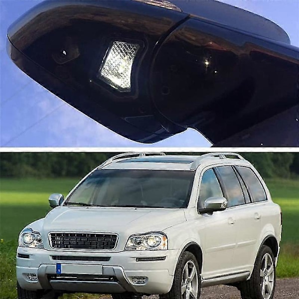 2 stk LED Under Side Mirror Lights Velkommen Puddles for C30 C70 S40 S60 S80 V40 V50 V70 XC70 XC90 3121