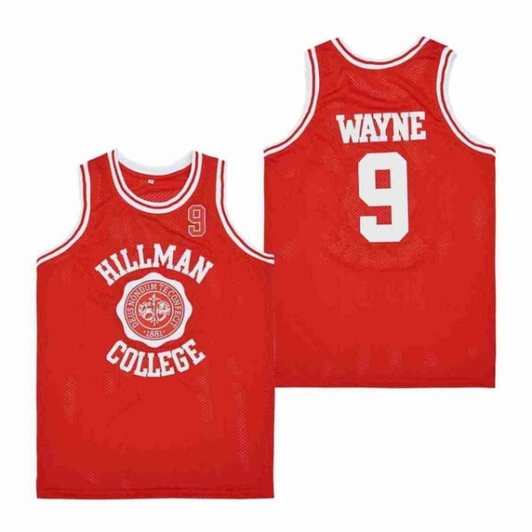 2023 sommarens nya BG basketball WAYNE #9 broderi tröja red XXXL