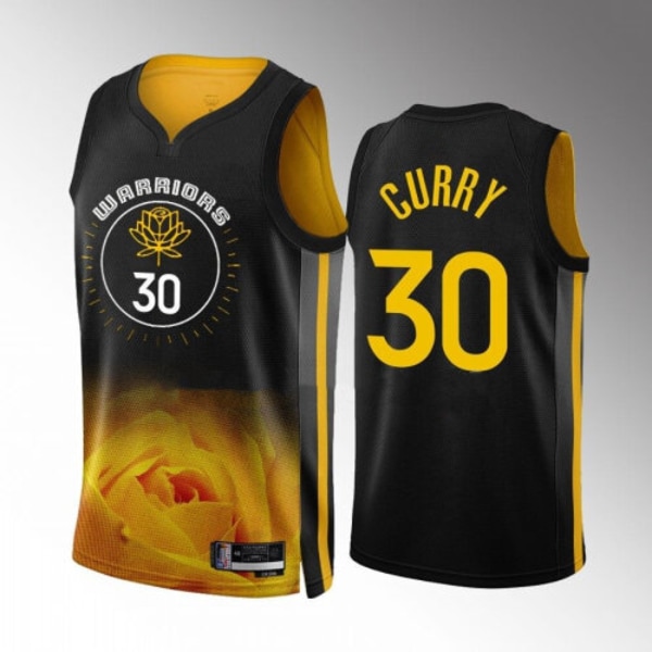 22-23 Golden State Warriors Curry # 30 Baskettröja S 7908 | S | Fyndiq
