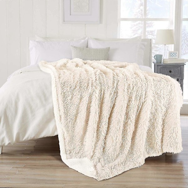 Knusende Blød Plysstof Tæppe, Stue Tæppe, Mikrofiber Tæppe, Fleece Tæppe, Sofa Tæppe, Aircondition Tæppe Let Til Sofa
