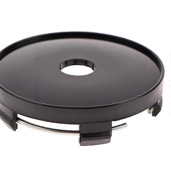 4 st/set 60mm Passar 65mm Logotyp Svart Plast Bil Hjul Center Navkapslar Set Bil Hjul Fälg Nav Kapslar Bil Styling Tillbehör