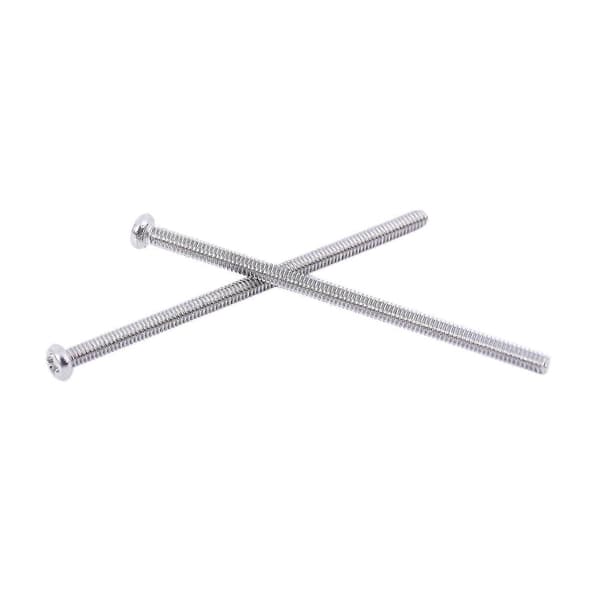 M2 x 40mm 304 Rustfritt Stål Kryssskruer Phillips Panhode Skruer 60stk de