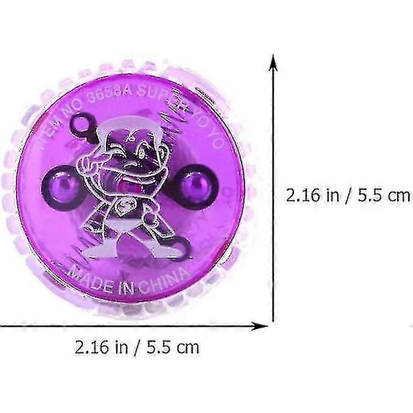 5-pack Yoyo Leksak, Blinkande Ljus Yoyo Leksak Led Yo-yo Boll För Barn
