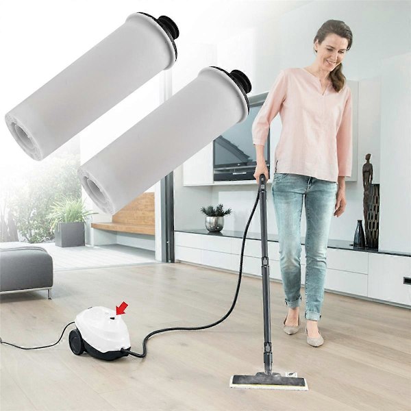 2 st Ångtvätt Patron Avkalkningssticka för Kärcher SC3-serien SC 3 Easyfix/SC3MX/SC3 127V BR D