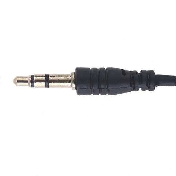 Hann til 2 Hann Lydsplitter 3,5 mm Stereo Jack Hodetelefonadapterkabel