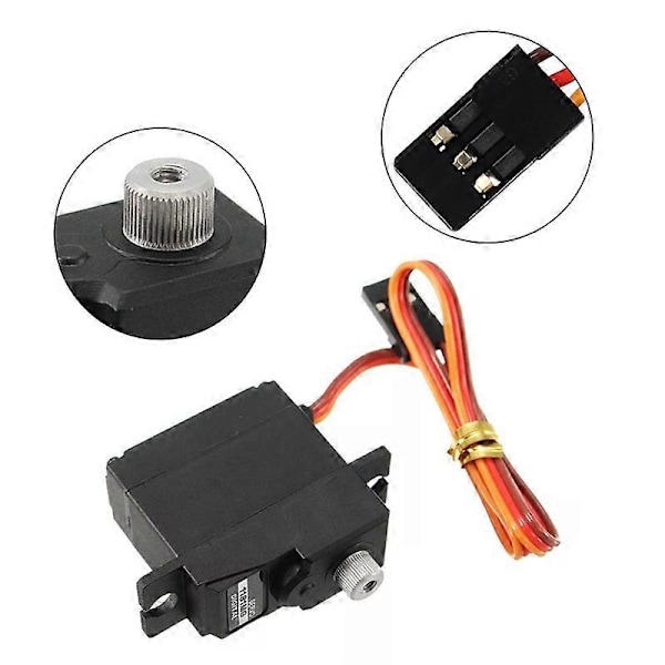 18G 3.5KG Metallgir Digital Servo og Servoarm PDI-1181MG for Wltoys 144001 144007 124007 124019 R