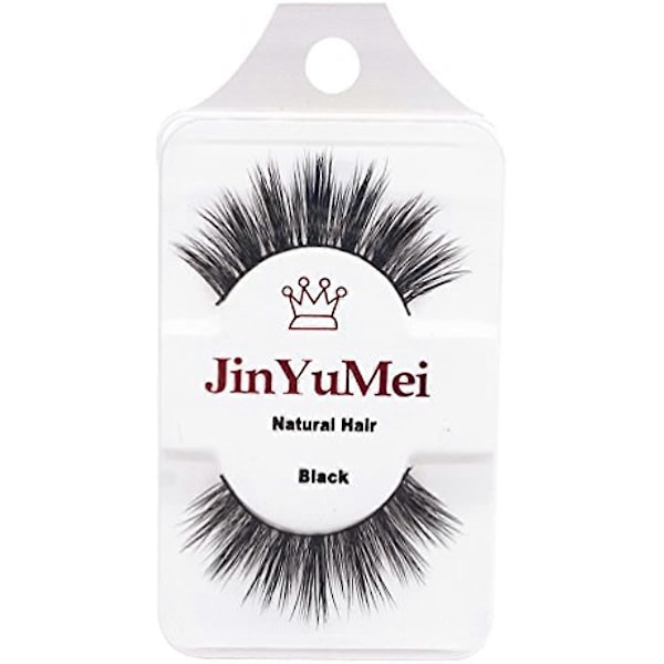 Nighteyes66 3D Naturlige Løse Øyevipper Vippe Extensions Sminke
