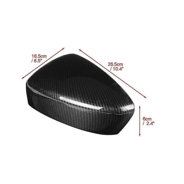 Bil Karbonfiber Sidespeildeksel For -5 Cx5 2012-2014