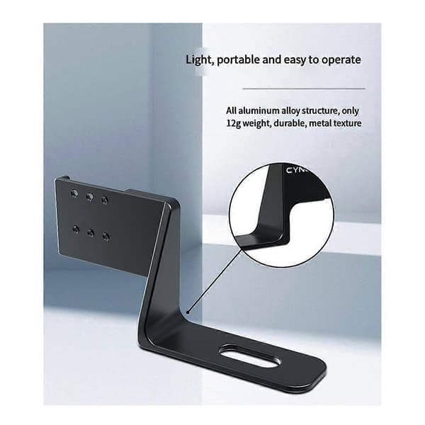CYNOVA Usynlig Mikrofon Cold Shoe til Insta360 X4 / X3 / ONE X2
