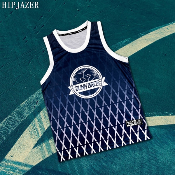 New Brand Streetball Cosplay European Design Basketball Jersey M