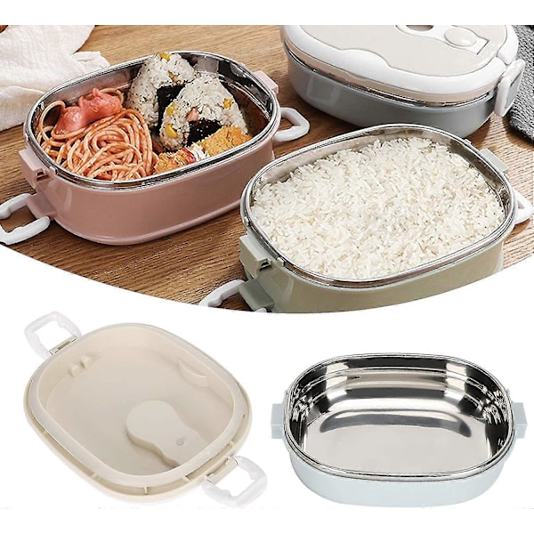 Termisk Bento Madkasse med Rustfri Stål Termisk Isolering, 1-3 Lag af Madbeholdere til Børn Voksen Studerende Børn Pak Mad Egnet Til