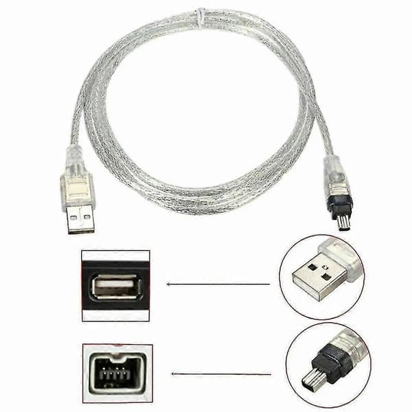 Mini DV MiniDV USB-kaapeli FireWire IEEE 1394 HDV-kamera PC-editointiin