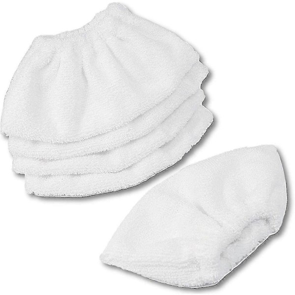 5 stk Mikrofiber Betrækssæt til Hånddysen Karcher Easyfix Damprenser Sc1, Sc2, Sc3, Sc4, Sc5