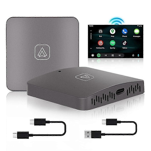 Trådlös Android Auto-adapter för fabriksmonterade trådbundna Android Auto-bilar WiFi Plug & Play Trådlös Android