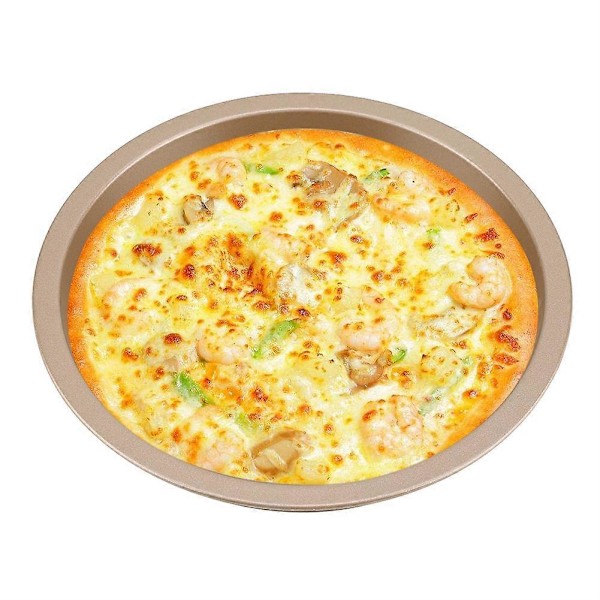 Tarttumaton pyöreä hiiliteräksinen pizzapelti (6 tuumaa) keittiötyökalu