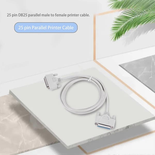 25-Pin DB25 Parallel Han til Hun LPT Printer DB25 M-F Kabel 1.5M Computer Kabel Printer Forlængelse