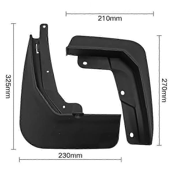 Bil Mudflaps egnet for ALLE Nye BR-V BRV 2022 Mudguard Mud Flap Guard Splash Biltilbehør