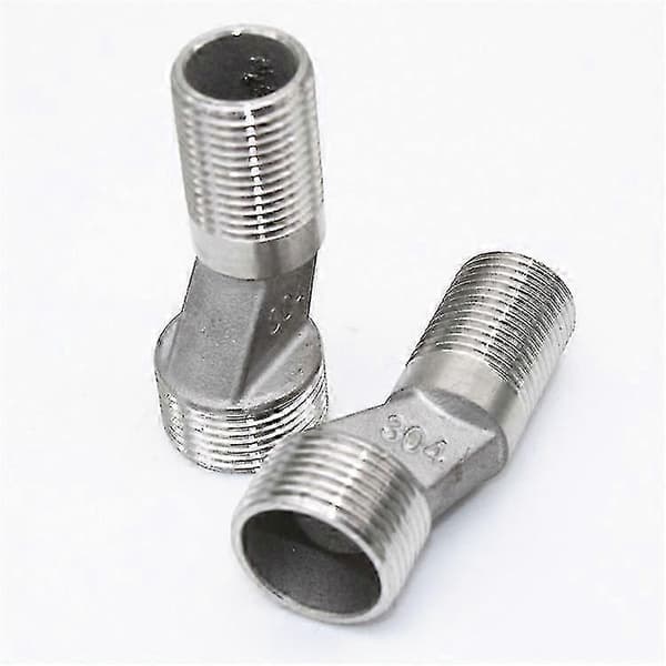 1/2\" til 3/4\" Utvendig Gjenge Offset Adapter for Eksponert Dusjsystem, Veggmontert Klofot Badekar Kran Maskinvare