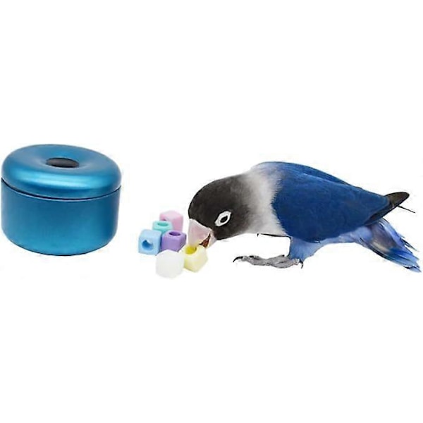 Papegojpussel Leksaker, Trick Prop Träning Utbildning Interaktiva Leksaker för Parakiter, Conures, Cockatiels, Undulater, Dvärgpapegojor Fågel Intelligens Träning T