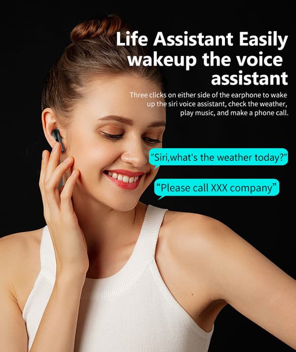 i17 Bluetooth headset sport vanntett hifi støydempende headset
