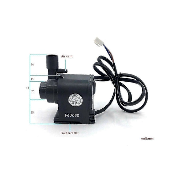 Erstatningsvannpumpe HZB-506080/AP-1200 for Wellcome Kommersiell Ismaskin EU S20241230113
